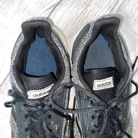 Adidas men 13 running shoe black and white - Picture 7 of 9